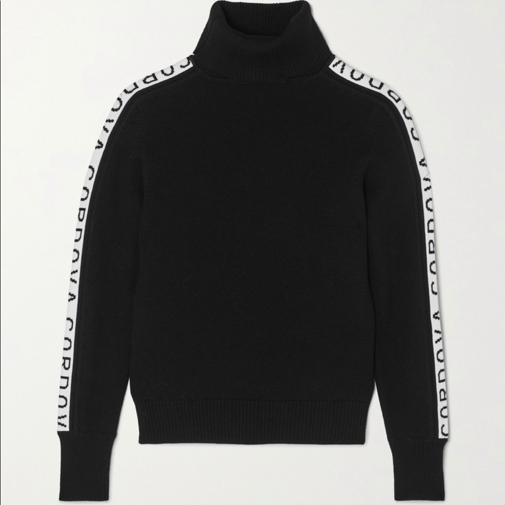 CORDOVA Merino Wool Turtleneck Sweater ski sweater